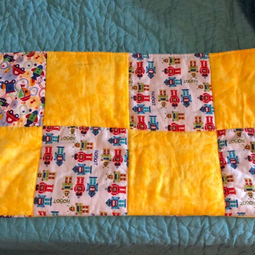 Robot Baby blanket